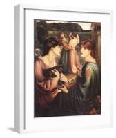 The Bower Meadow-Dante Gabriel Rossetti-Framed Art Print