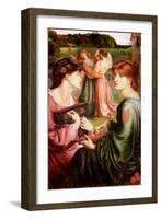 The Bower Meadow-Dante Gabriel Rossetti-Framed Art Print