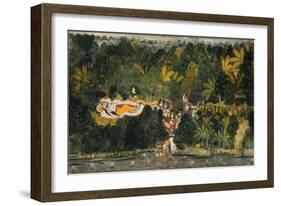 The Bower of Quiet Passion, C.1750-Nihal Chand-Framed Giclee Print