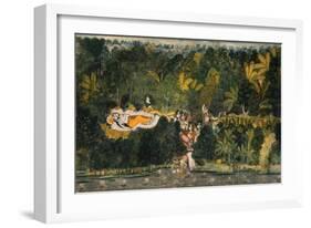The Bower of Quiet Passion, C.1750-Nihal Chand-Framed Giclee Print