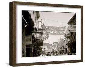 The Bowery, Coney Island, N.Y.-null-Framed Photo