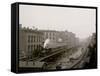 The Bowery Near Grand St., New York-null-Framed Stretched Canvas