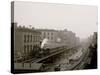 The Bowery Near Grand St., New York-null-Stretched Canvas