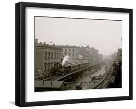 The Bowery Near Grand St., New York-null-Framed Photo