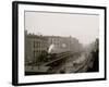 The Bowery Near Grand St., New York-null-Framed Photo