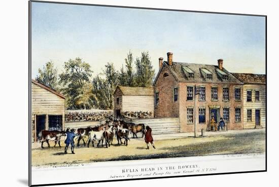 The Bowery, New York, 1783-null-Mounted Giclee Print