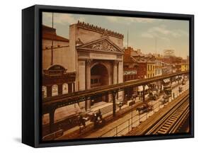 The Bowery, New York City-null-Framed Stretched Canvas