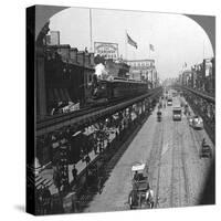 The Bowery, New York, USA, 1900-BL Singley-Stretched Canvas