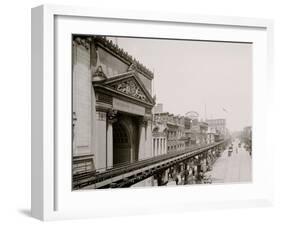 The Bowery, New York-null-Framed Photo