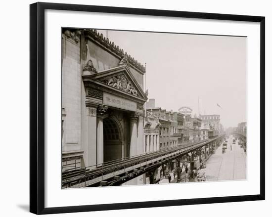 The Bowery, New York-null-Framed Photo