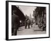 The Bowery, Noted as a Home for New York's Alcoholics, Prostitutes and the Homeless 1940s-null-Framed Photographic Print