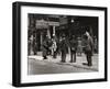 The Bowery, Noted as a Home for New York's Alcoholics, Prostitutes and the Homeless 1940s-null-Framed Photographic Print