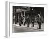 The Bowery, Noted as a Home for New York's Alcoholics, Prostitutes and the Homeless 1940s-null-Framed Photographic Print