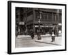 The Bowery, Noted as a Home for New York's Alcoholics, Prostitutes and the Homeless 1940s-null-Framed Photographic Print