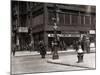 The Bowery, Noted as a Home for New York's Alcoholics, Prostitutes and the Homeless 1940s-null-Mounted Photographic Print