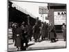 The Bowery, Noted as a Home for New York's Alcoholics, Prostitutes and the Homeless 1940s-null-Mounted Photographic Print