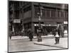 The Bowery, Noted as a Home for New York's Alcoholics, Prostitutes and the Homeless 1940s-null-Mounted Photographic Print