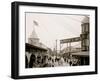 The Bowery, Rockaway, N.Y.-null-Framed Photo