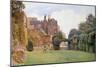 The Bowling Green, Berkeley Castle, Gloucestershire-George Soper-Mounted Giclee Print