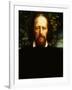 The "Bowman" Portrait of Alfred, Lord Tennyson, as Poet Laureate, 1864-George Frederick Watts-Framed Giclee Print