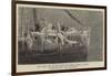 The Bows of an Atlantic Steamer after a Gale Digging Out the Anchors-null-Framed Giclee Print