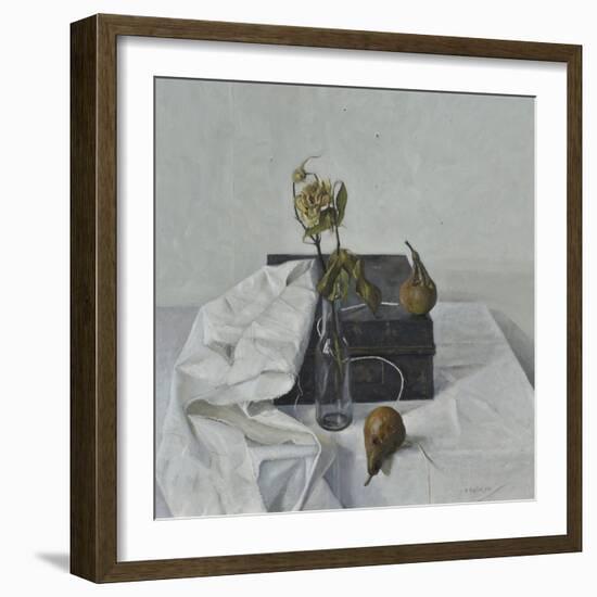 The Box and Rotten Pears, 1990-Arthur Easton-Framed Giclee Print