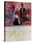 The Box at the Mascaron Dore, 1893-Henri de Toulouse-Lautrec-Stretched Canvas
