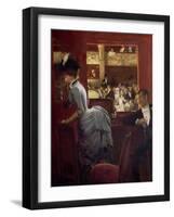 The Box by the Stalls, circa 1883-Jean Béraud-Framed Giclee Print