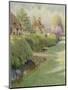 The Box Hedge, Warborough, Oxon-Charles Edwin Flower-Mounted Giclee Print