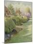 The Box Hedge, Warborough, Oxon-Charles Edwin Flower-Mounted Giclee Print