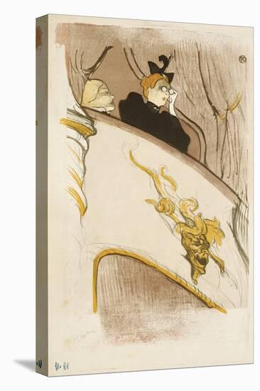 The Box of the Golden Mask, (Cover of a Programme for 'Le Missionaire'), 1894-Henri de Toulouse-Lautrec-Stretched Canvas