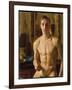 The Boxer, 1933 (Oil on Canvas)-Konstantin Andreevic Somov-Framed Giclee Print