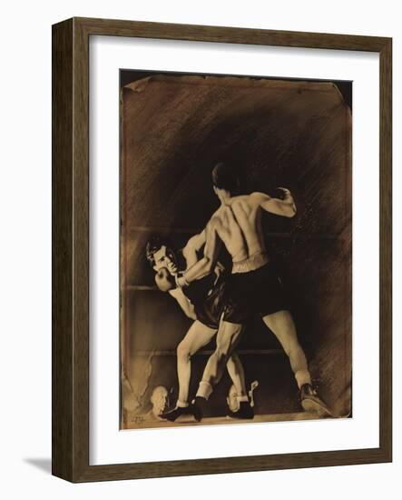 The Boxing Match-Rob Johnson-Framed Giclee Print