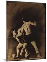 The Boxing Match-Rob Johnson-Mounted Giclee Print