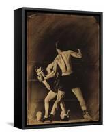 The Boxing Match-Rob Johnson-Framed Stretched Canvas