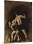 The Boxing Match-Rob Johnson-Mounted Giclee Print