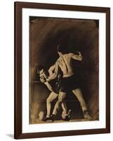 The Boxing Match-Rob Johnson-Framed Giclee Print