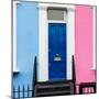 The Boy and Girl Home - Building Facade Colors Blue and Pink - Portobello Road - Notting Hill - UK-Philippe Hugonnard-Mounted Photographic Print