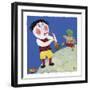 The Boy Blew His Horn-Barbara Olsen-Framed Giclee Print