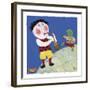 The Boy Blew His Horn-Barbara Olsen-Framed Giclee Print