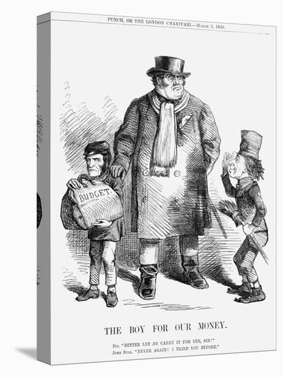 The Boy for Our Money, 1860-null-Stretched Canvas