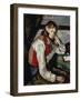 The Boy in the Red Waistcoat-Paul Cézanne-Framed Premium Giclee Print