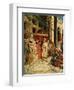 The boy Jesus at the temple - Bible-William Brassey Hole-Framed Giclee Print