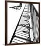 The Boy On Bicycle-Sara-Le Elbar-Framed Giclee Print