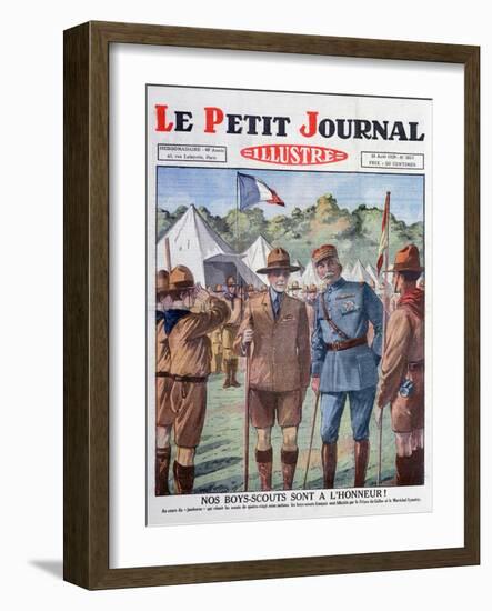 The Boy Scouts Honor, 1929-null-Framed Premium Giclee Print