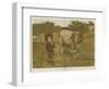 The Boy That Drove the Sheep-William Weekes-Framed Giclee Print