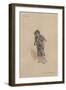 The Boy - the Haunted Man and the Ghost's Bargain, C.1920s-Joseph Clayton Clarke-Framed Giclee Print