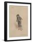 The Boy - the Haunted Man and the Ghost's Bargain, C.1920s-Joseph Clayton Clarke-Framed Giclee Print