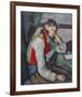 The Boy with Red Vest-Paul Cézanne-Framed Collectable Print