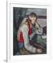 The Boy with Red Vest-Paul Cézanne-Framed Collectable Print